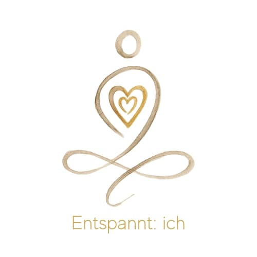 Entspannt: ich