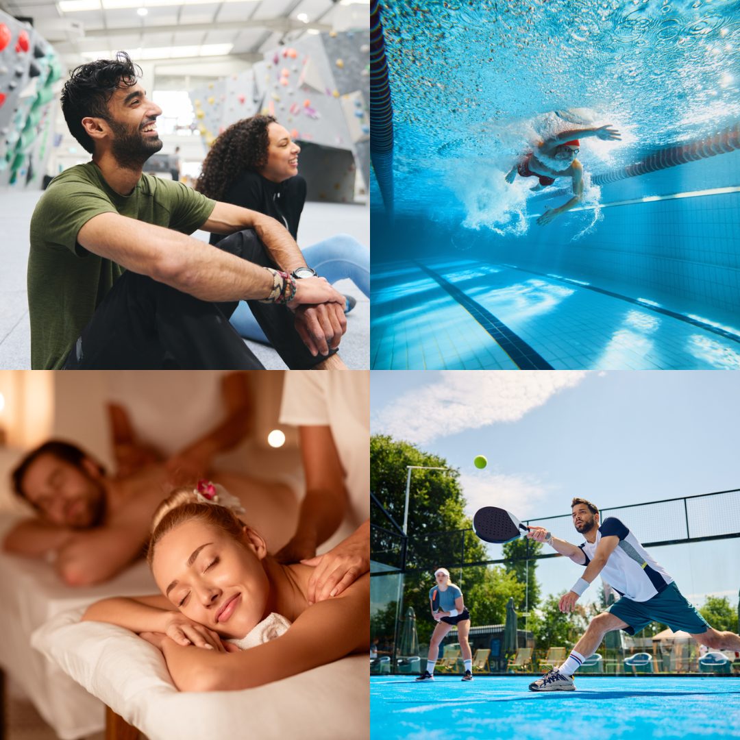 Firmenfitness in Essen mit Fitness, Schwimmen, Wellness und Racketsport für Unternehmen