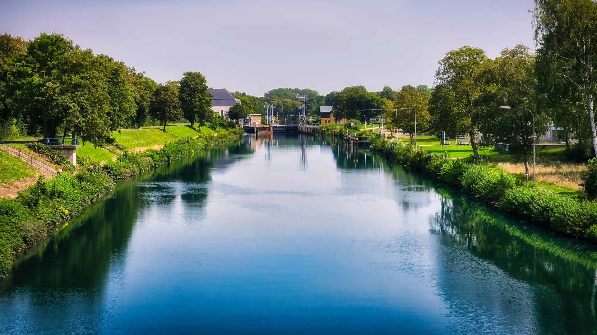 Datteln-Hamm-Kanal in Hamm – Firmenfitness und Gesundheitsangebote für Unternehmen in Hamm und dem Ruhrgebiet