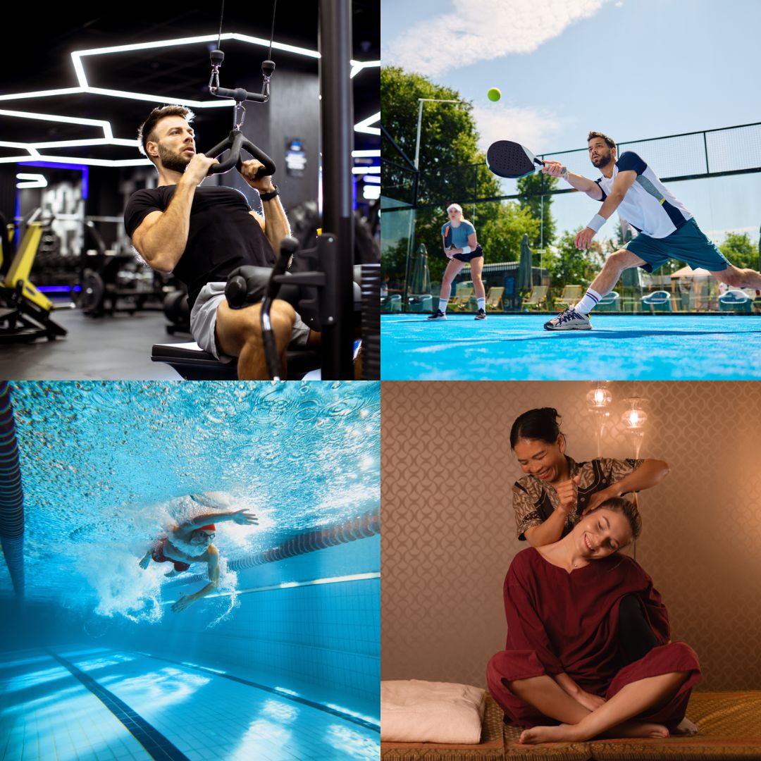Firmenfitness in Lage mit Fitness, Padel, Schwimmen, Wellness und Golf für Unternehmen in OWL