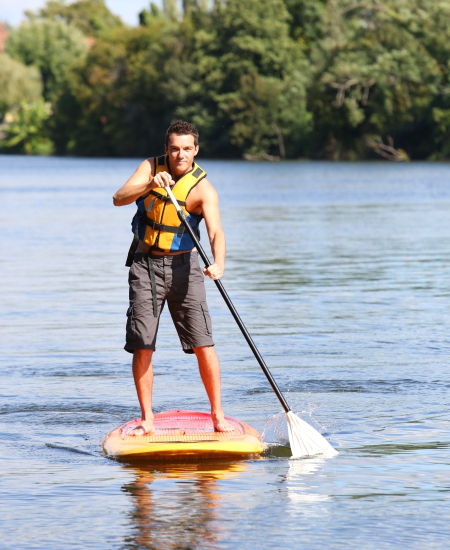 Stand-Up-Paddling als Firmenfitness-Angebot in Warendorf und dem Münsterland