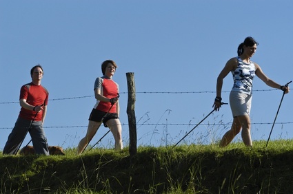 Hier gehts zu 60 Minuten Nordic Walking